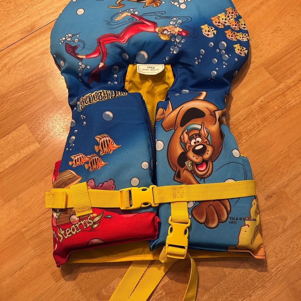 Kids Life Jacket - Blue and Yellow